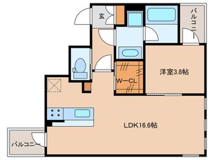 ディアーズクォンタムの物件間取画像